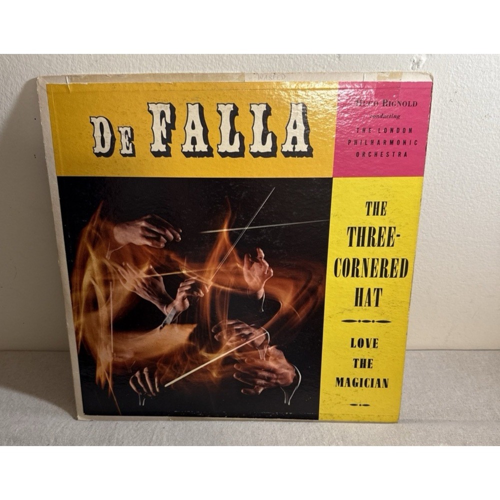 De Falla The Three Cornered Hat And Love‎ The Magician (El Amor Brujo) SF-10300